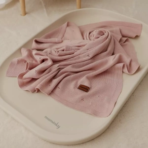 Merino vlněná deka 75x100 | Růžová