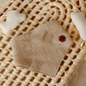 Mušelínový Šátek Béžový