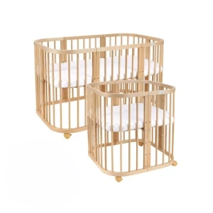 Dětská postýlka Waldin 7v1 Přírodní